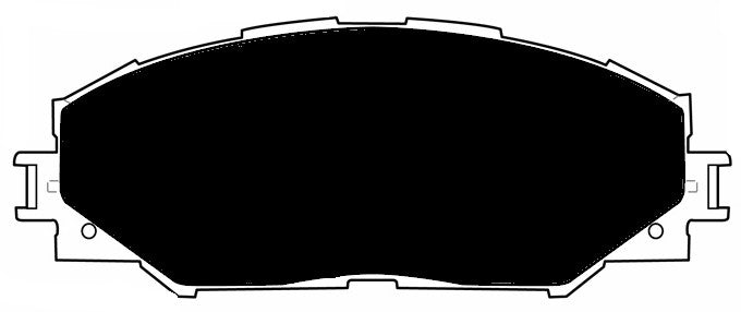 Porterfield Brake Pads for 2011 TOYOTA COROLLA Sedan(Rear Drum)