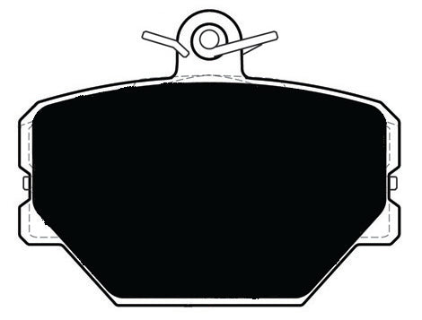 Porterfield Brake Pads for 1998 SMART CITY Coupe