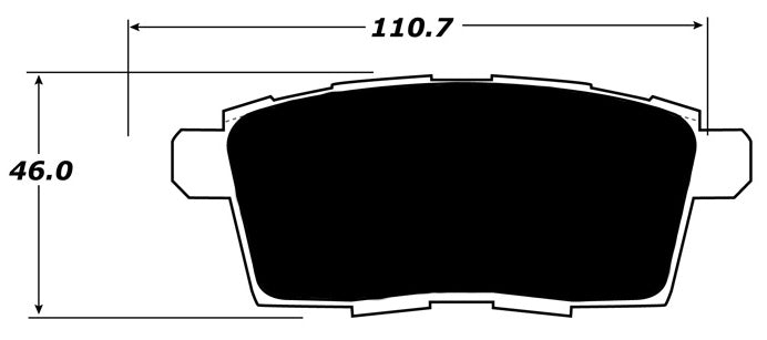 Porterfield Brake Pads for 2007 MAZDA CX-7