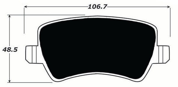 Porterfield Brake Pads for 2013 VOLVO S80 FWD 300mm Front DISC