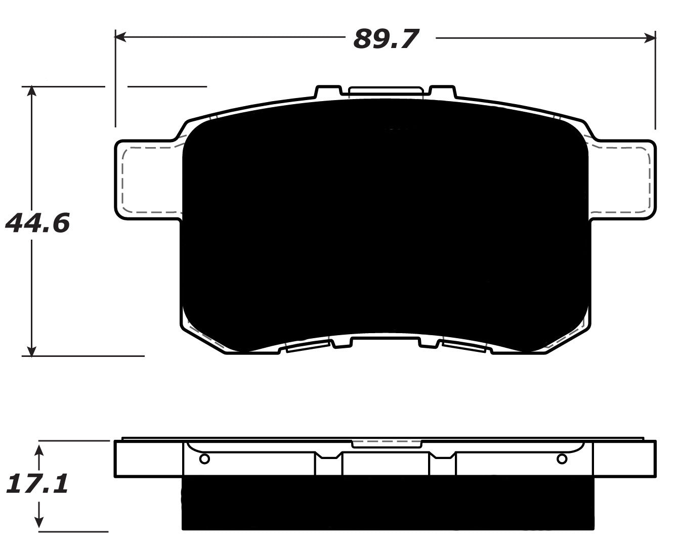 Porterfield Brake Pads for 2015 HONDA ACCORD Sedan Hybrid
