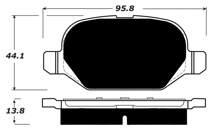 Porterfield Brake Pads for 2013 FIAT 500 Turbo