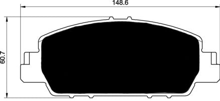 Porterfield Brake Pads for 2014 HONDA ACCORD Sedan EX
