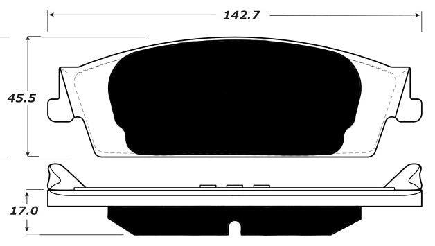 Porterfield Brake Pads for 2016 CHEVROLET SILVERADO 1500 4WD