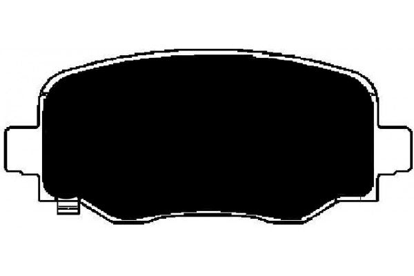 Porterfield Brake Pads for 2015 JEEP CHEROKEE 4 Cyl Single Piston Frt Cal