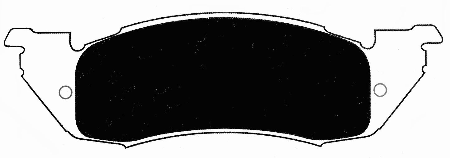 Porterfield Brake Pads for 1998 DODGE DAKOTA 4WD 9'' Rear Shoe