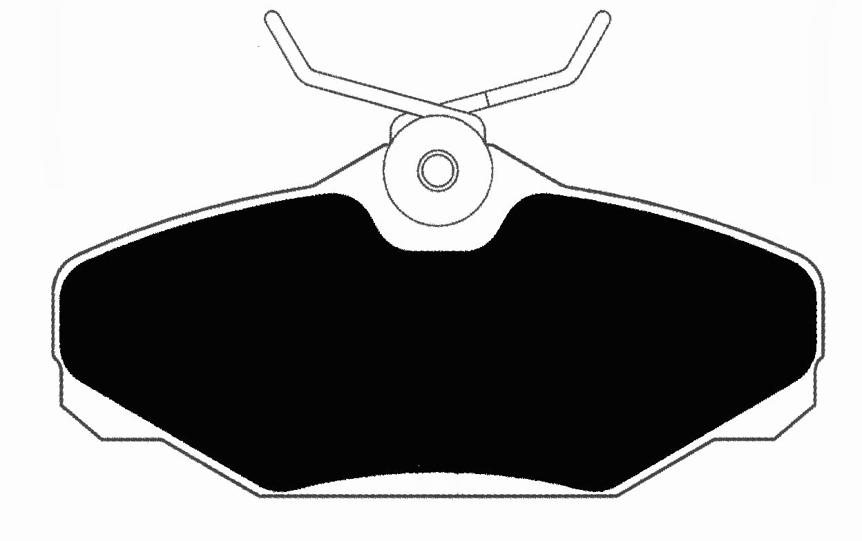 Porterfield Brake Pads for 1994 FORD TAURUS SHO