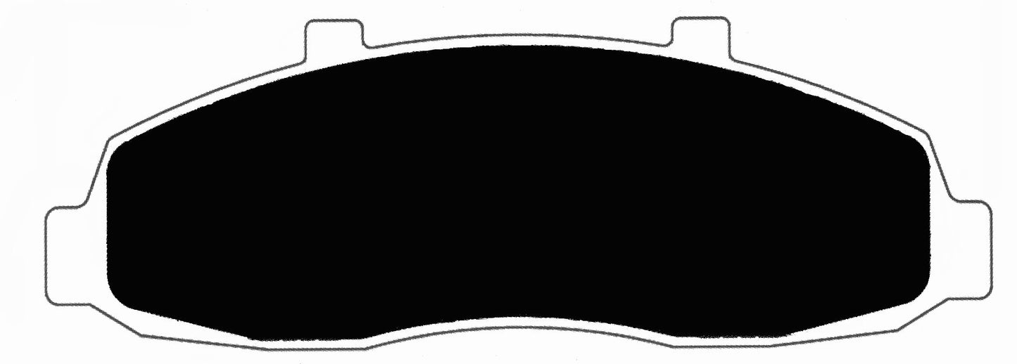 Porterfield Brake Pads for 1999 FORD F150 4WD Rear Drum 5 Lug