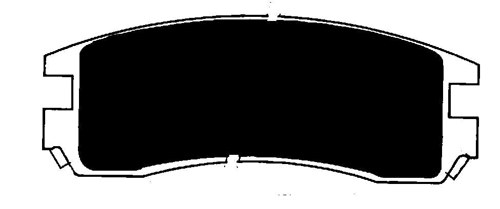 Porterfield Brake Pads for 2002 PONTIAC GRAND AM w/Rear Discs