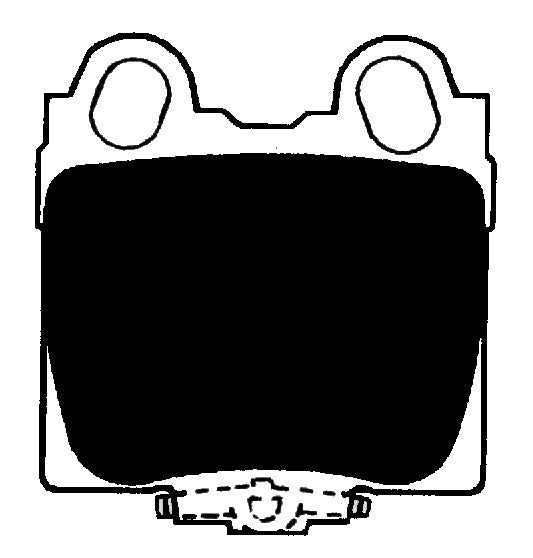 Porterfield Brake Pads for 2001 LEXUS GS 430