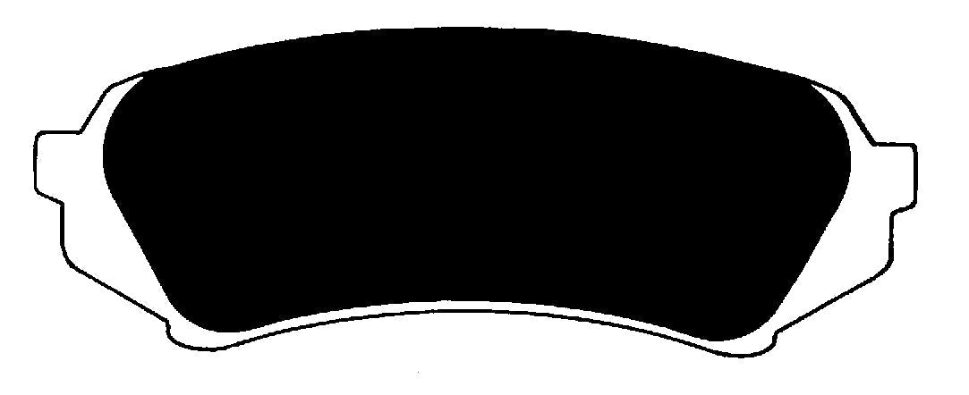 Porterfield Brake Pads for 2000 LEXUS LX 470