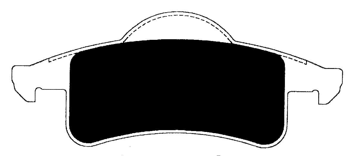 Porterfield Brake Pads for 1999 JEEP GRAND CHEROKEE w/Akebono front caliper