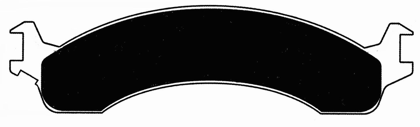 Porterfield Brake Pads for 2000 DODGE RAM 2500 4WD Rear Drum