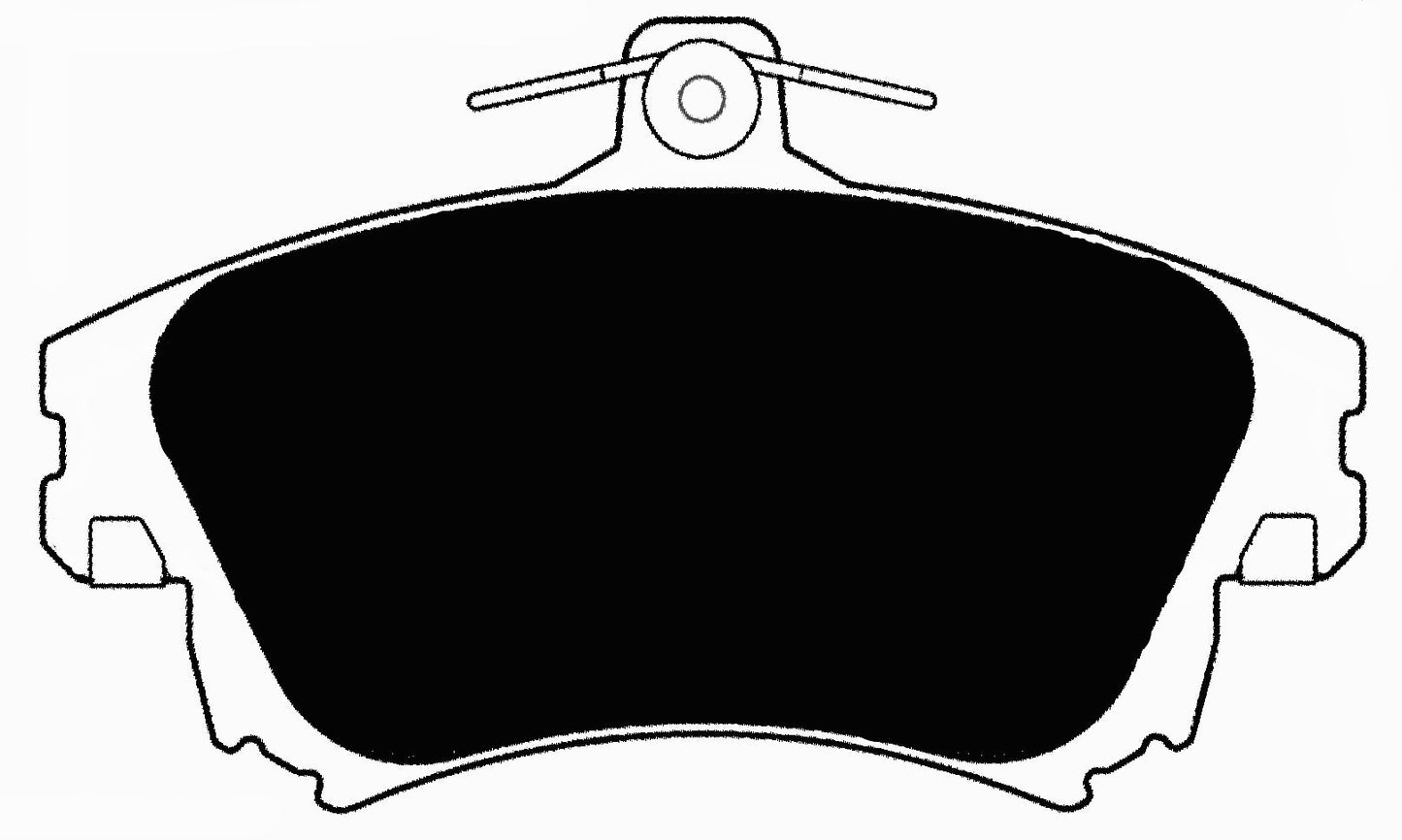 Porterfield Brake Pads for 2008 VOLVO S40 4 Lug