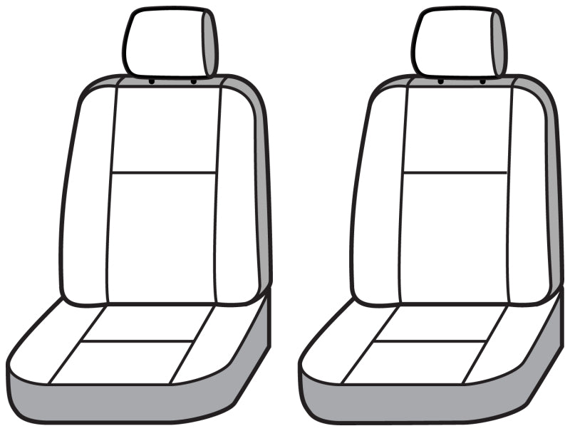 Covercraft 24-25 Ford F250/F550 Endura PrecisionFit Front Row Bucket Seat-Tan/Black GTF4422ABENTB