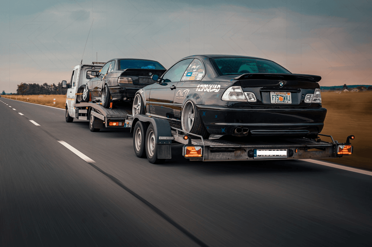 BMW E46 Series 3 Drag Wing Style Trunk Spoiler (1995 - 2005)