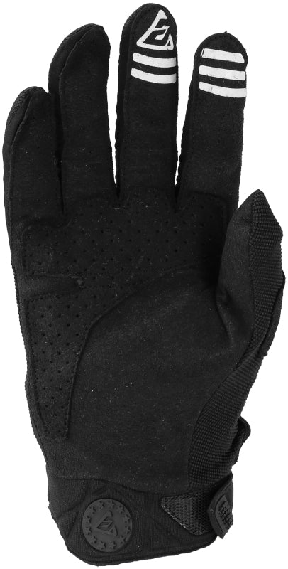 Answer 24 Peak Gloves Black/White - Medium 442772