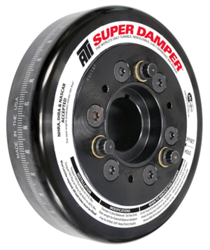 ATI Damper - 7.074in - Alum LW - Chevy SB / 90 Deg V6 - Pont 4 Cyl - 3 Ring ATI917221