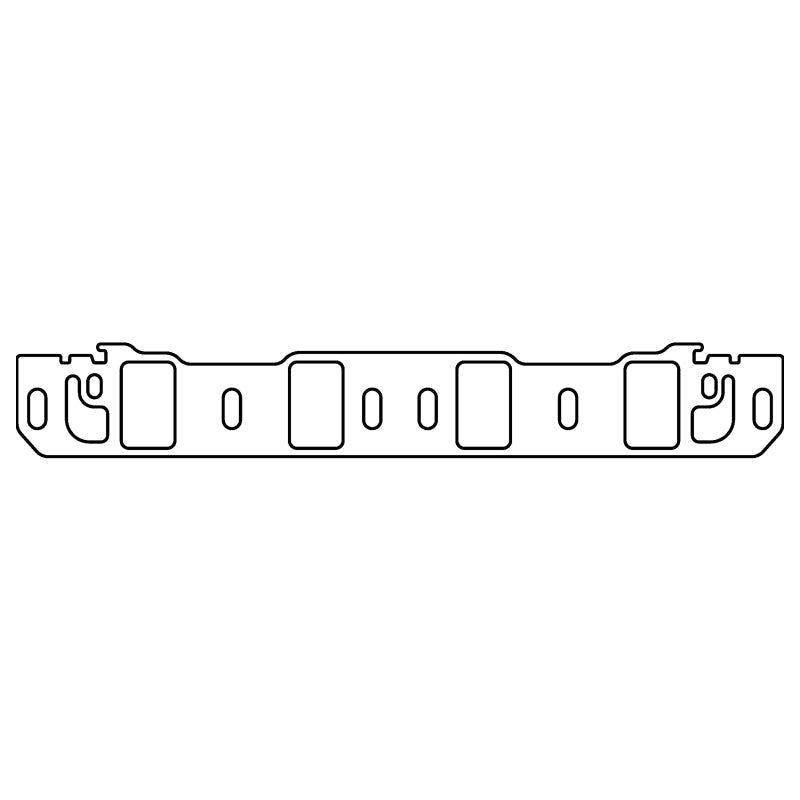 Cometic Gasket Cometic Ford Windsor .060in Fiber Intake Mani Gskt Set-1.400in x 2.250in Rectangle Port C15649-060