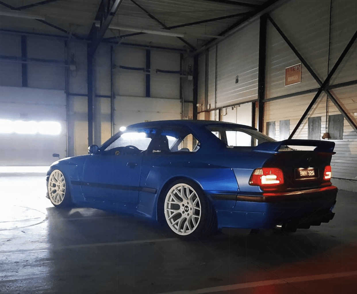 BMW E36 Coupe/Convertible JDM Red/Smoke LED BAR Tail Lights(1991-1998)