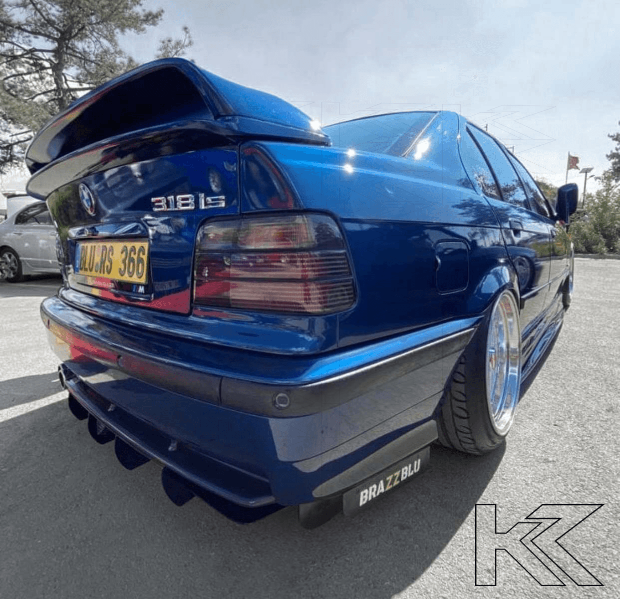 E36 Sedan OEM Style Smoked Tail Lights (1992 - 2000)
