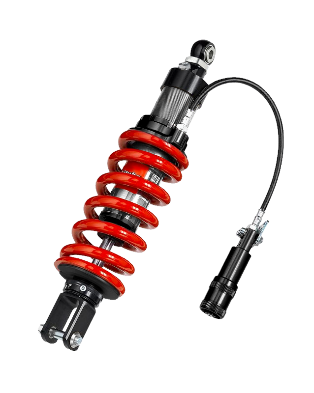Bitubo Suspension Bitubo XZE3 Monoshocks Adjustable: Hydraulic Spring Preload, Rebound, Length, Red Spring Y0137XZE31