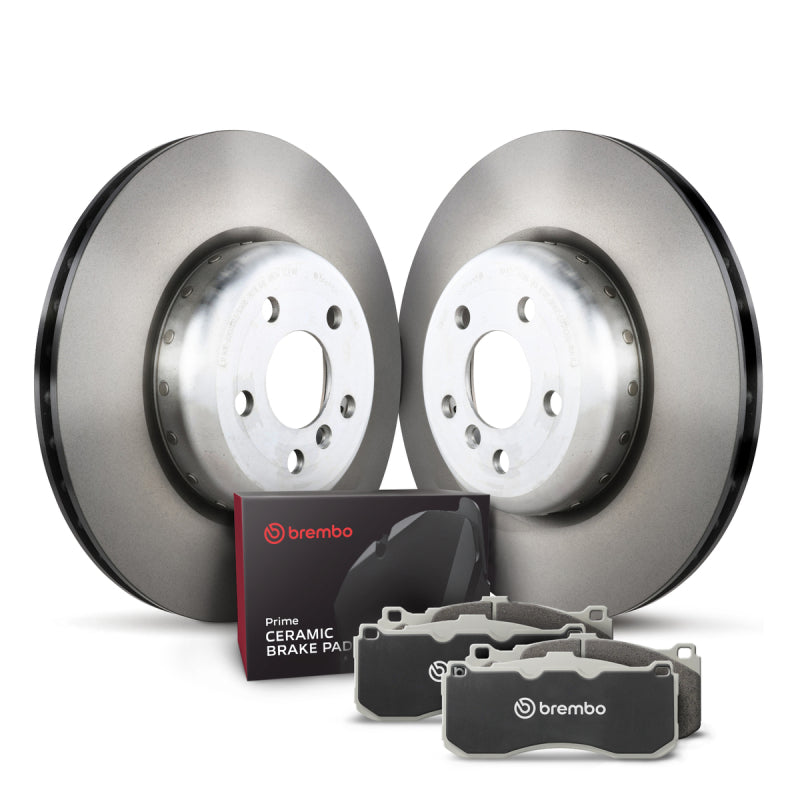 Brembo OE 18-20 BMW 530e/17-20 530i/530i xDrive/2018 540d xDrive/17-20 540i Rear Disc Brake Kit KT00824