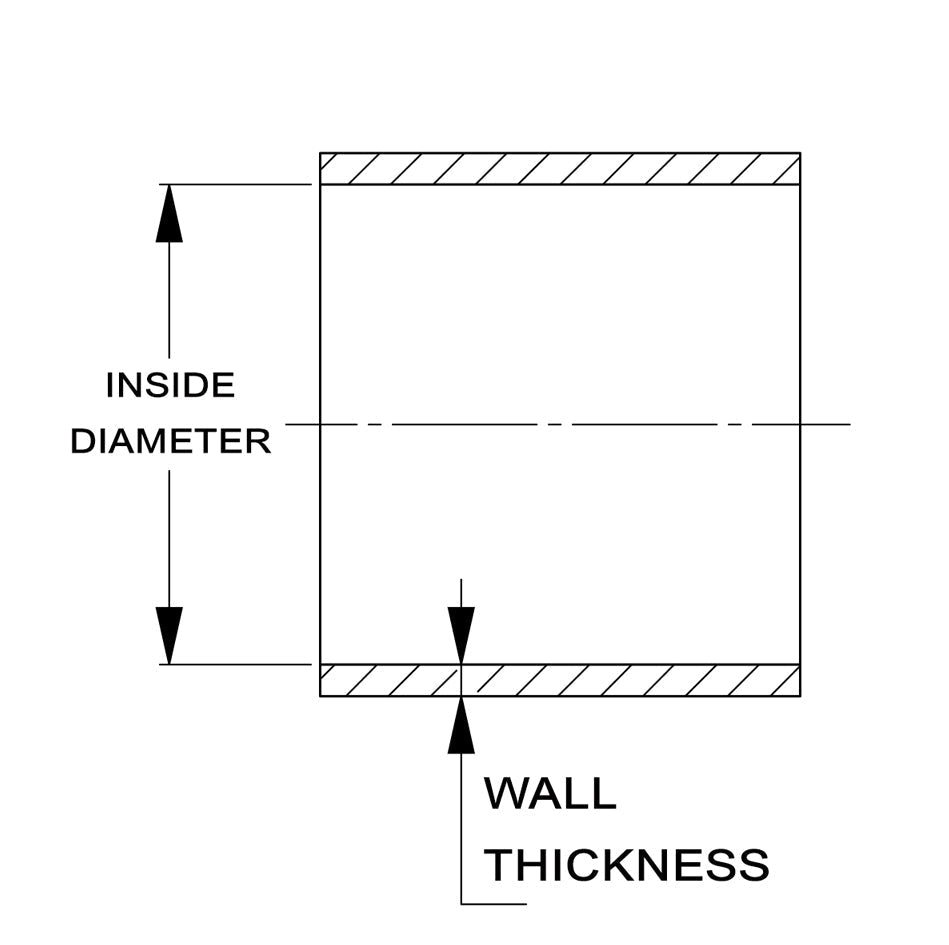 HPS Performance Products HPS 1-3/8" (35mm) ID Silicone Coupler Tube Hose, Ultra High Temp 4-ply Aramid Reinforced, Max. Temperature Rating 500F