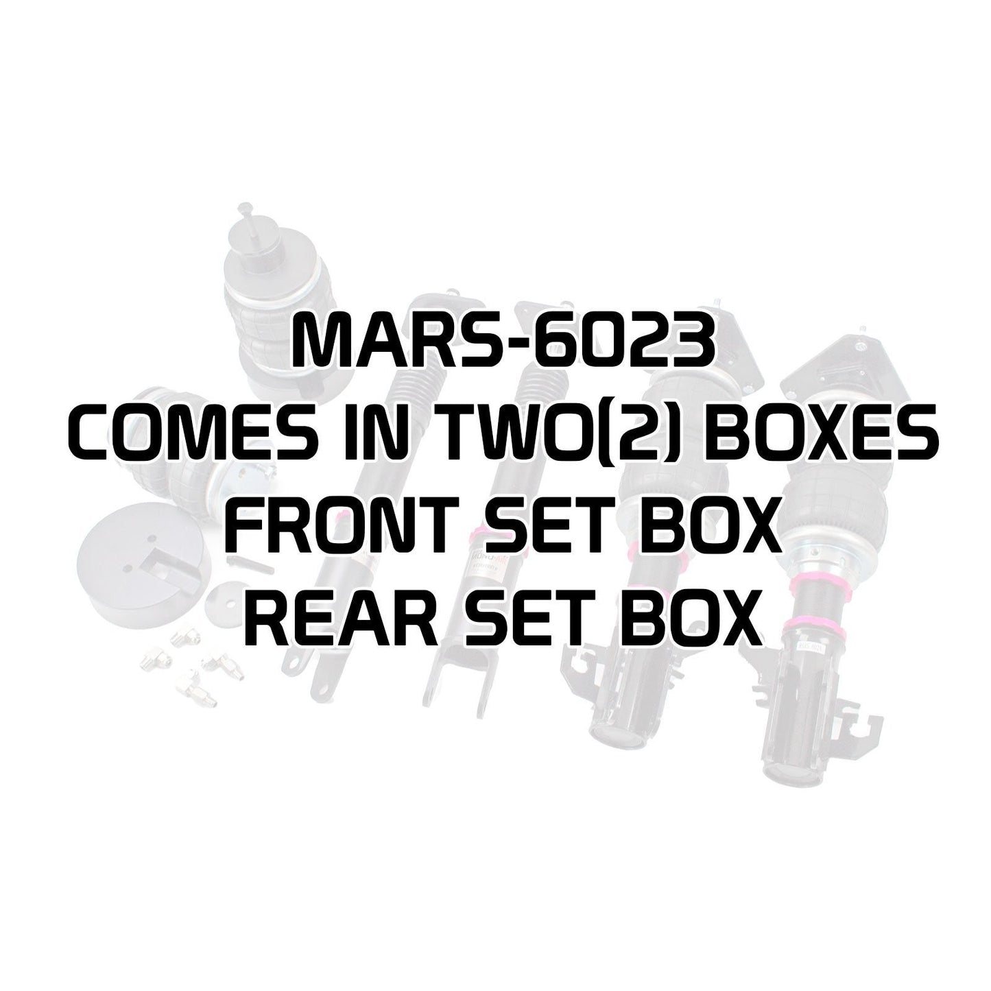 Godspeed Nissan Altima Sedan (L32) 2007-12 MonoAir Strut Lowering Kits