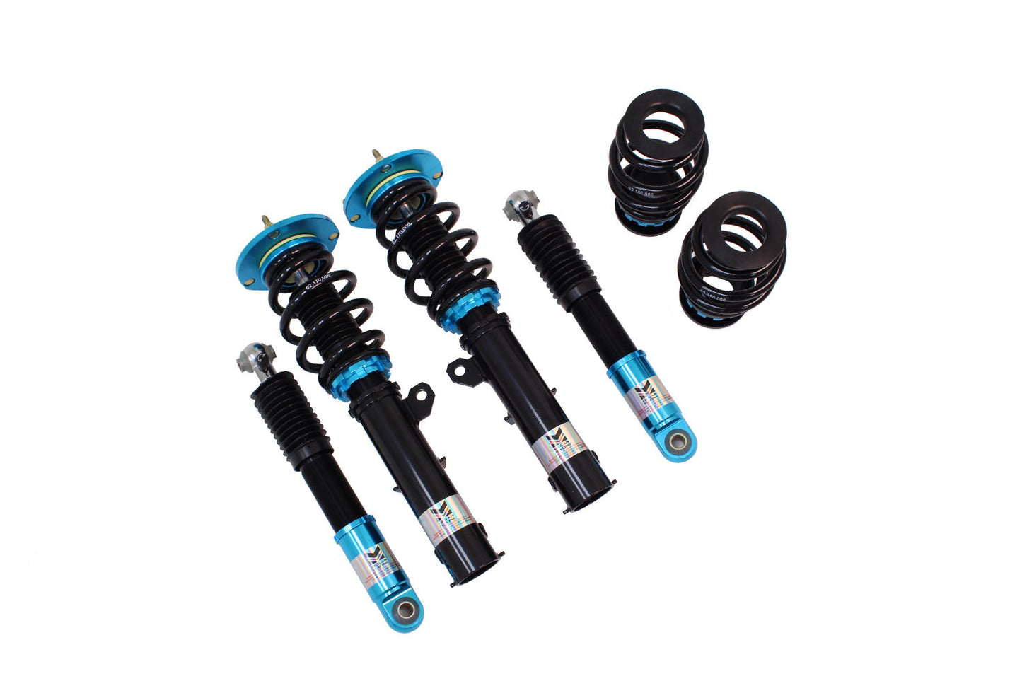 Megan Racing Coilover Damper Kit for Chevrolet Cobalt SS 2005-2010, 32-level adjustment, camber pillowball mounts