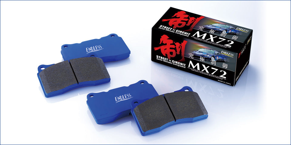Endless MX72 Brake Pads Rear BMW M2 Comp F87 M4 F82 Audi R8 RCP077