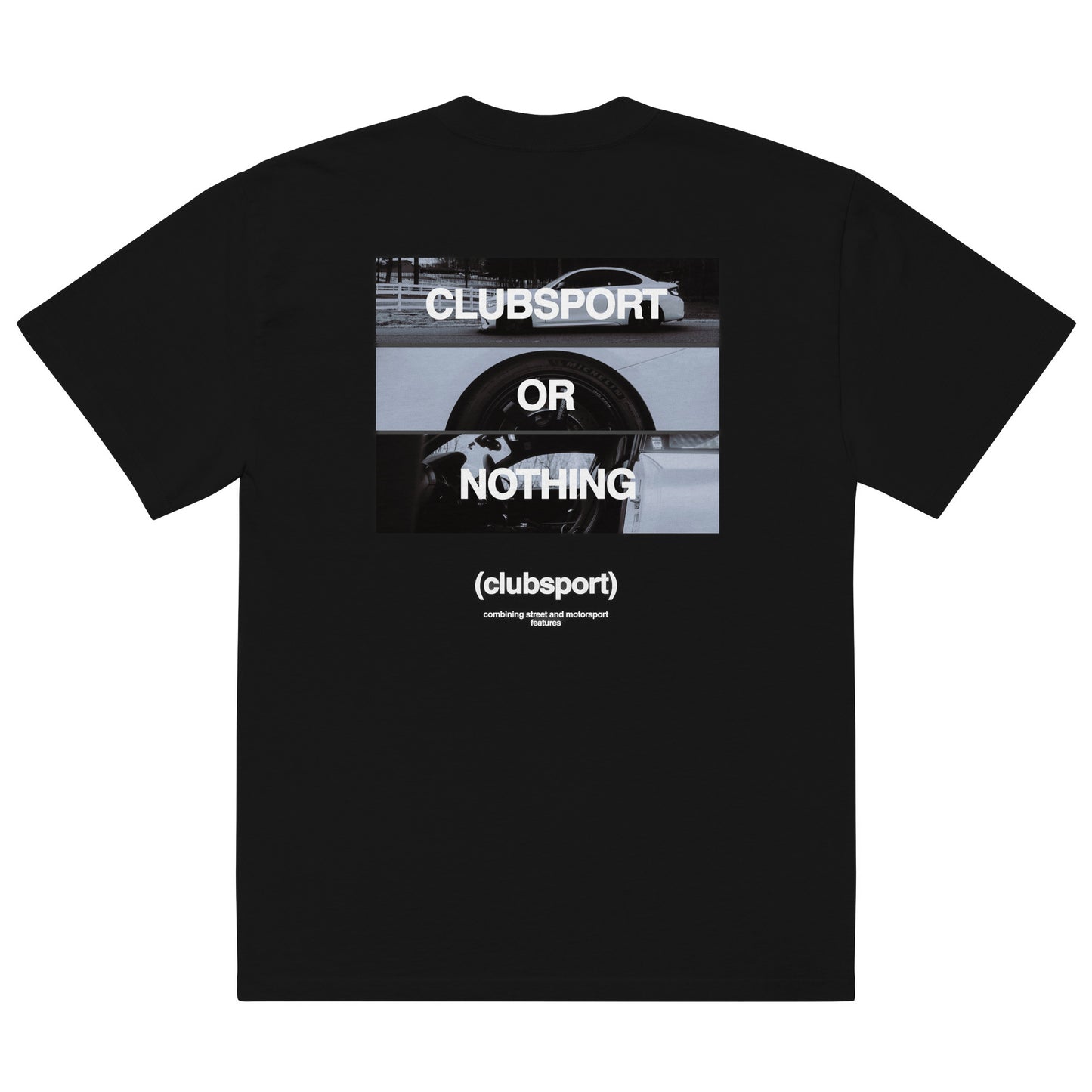 DAVJN X AATLAS CLUBSPORT OR NOTHING Tee | Faded Black