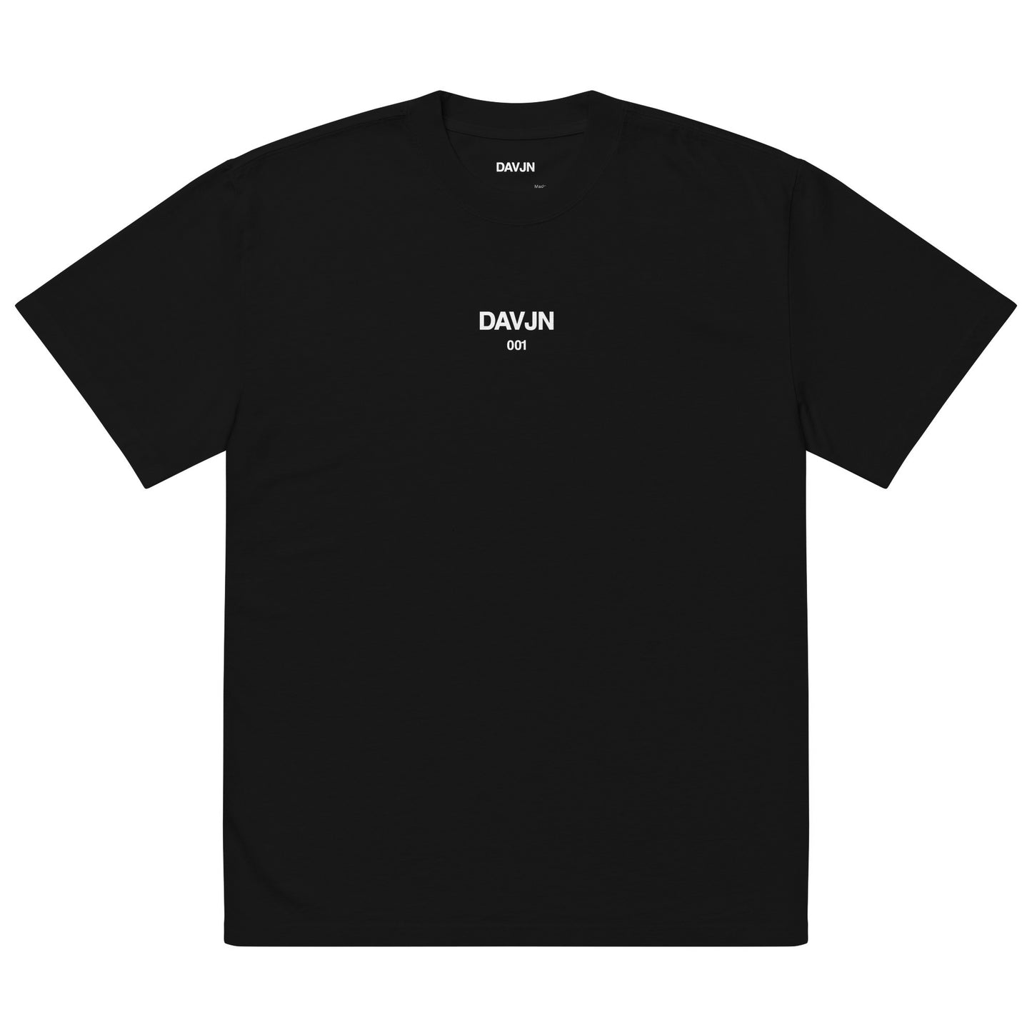 DAVJN | RACING AINT EASY Tee | Faded Black