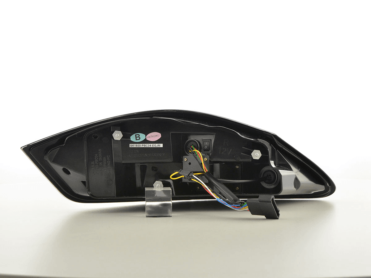 Porsche Boxster/Cayman (987) Black Clear LED Taillights(2004-2009)