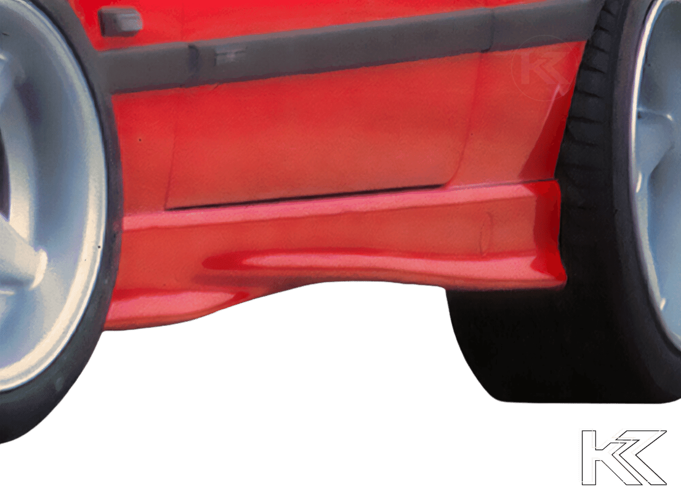 Rieger BMW E36 Compact Side Skirts V2