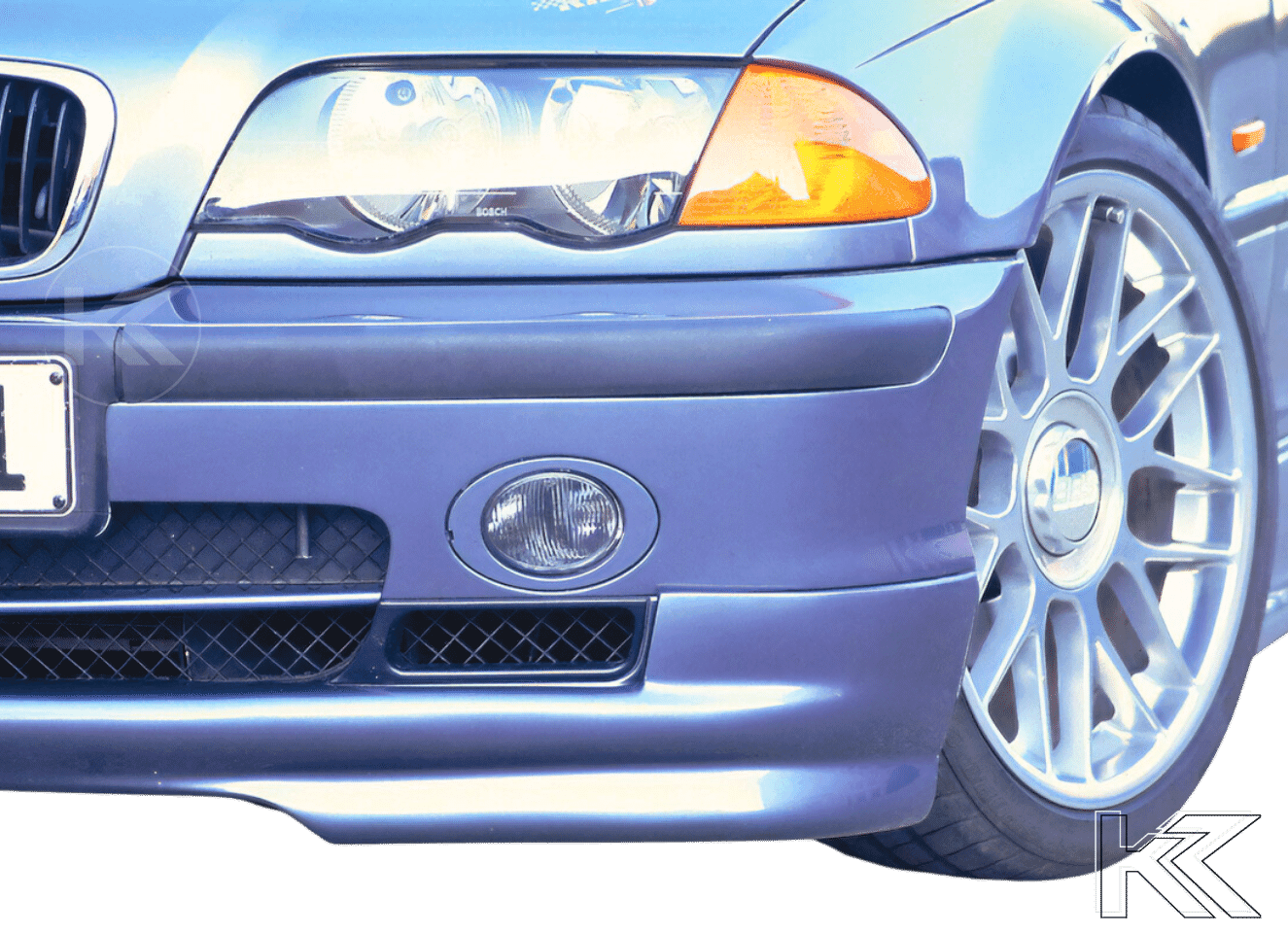 Rieger BMW E46 Sedan/Wagon Pre Facelift Front Lip V2