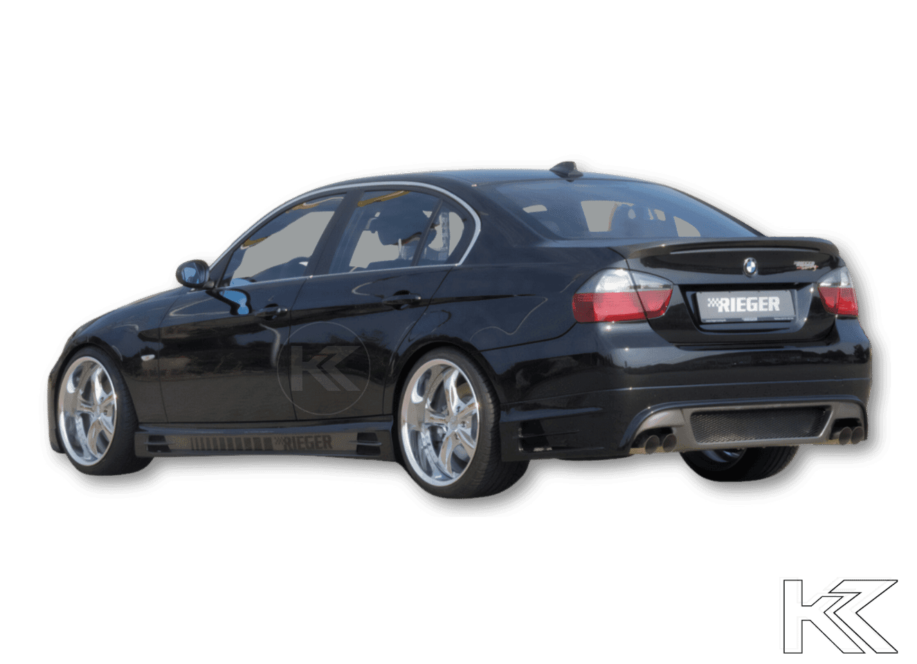 Rieger E90/91 Rear Skirt Extension