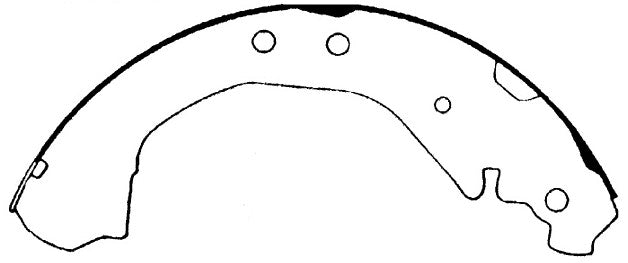 Porterfield Brake Shoes for 1999 CHEVROLET K1500 4WD 10" Rear Drum
