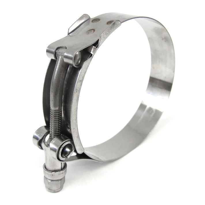 HPS Performance Products HPS Stainless Steel T-Bolt Hose Clamp Size # 220, fit 7.5" ID hose, Range: 7.75" - 8.06"