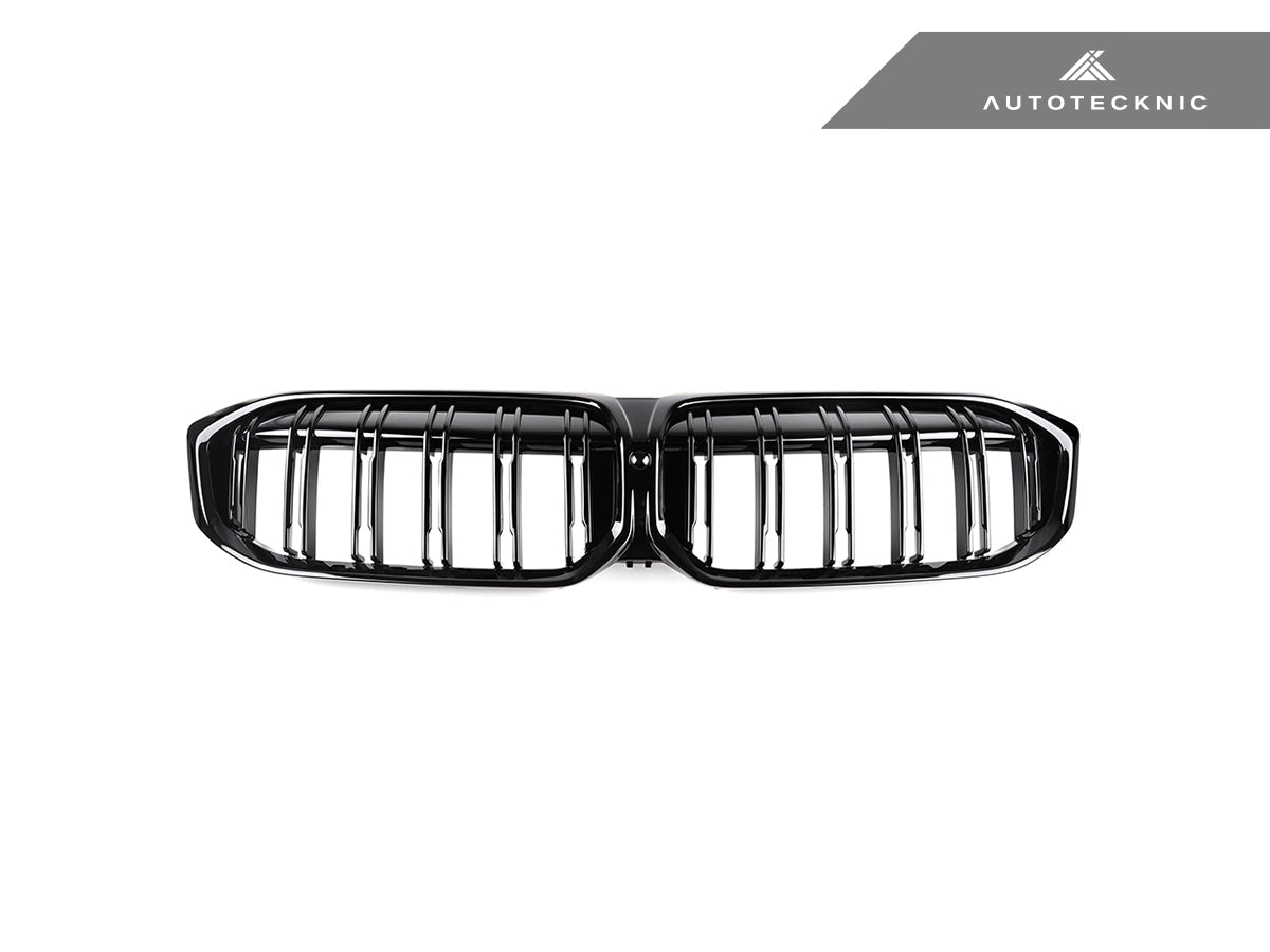 AutoTecknic Painted Glazing Black Dual-Slat Front Grille - G20 3-Series LCI