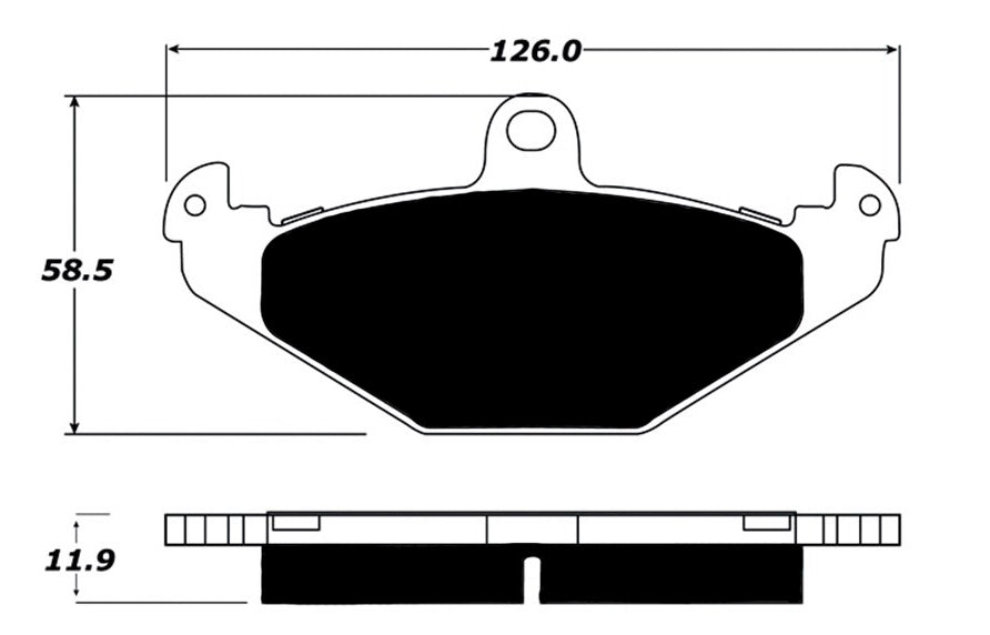 Porterfield Brake Pads for 2009 LOTUS EXIGE