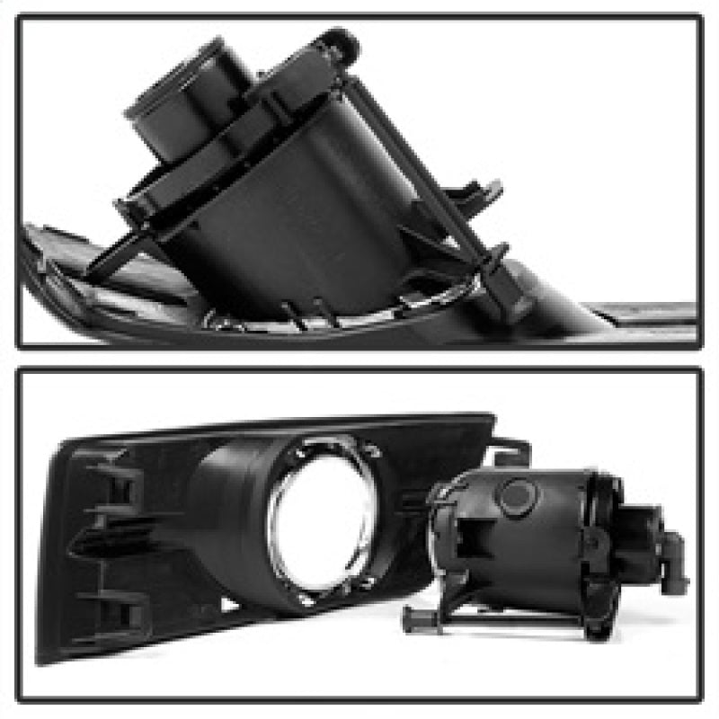 Spyder Cadillac SRX 2010-2015 OEM Style Fog Lights W/Universal Switch Clear FL-CASRX10-C 5080479