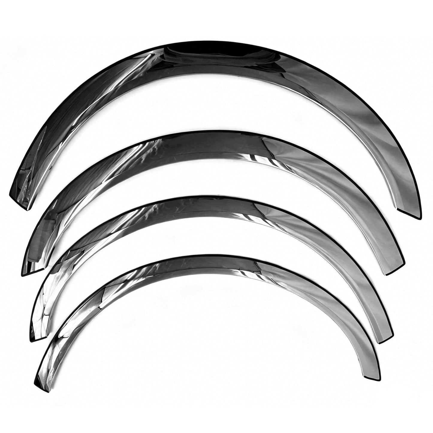 2016-2019 Chevrolet Camaro Fender Flare Stainless Steel Cover Polished