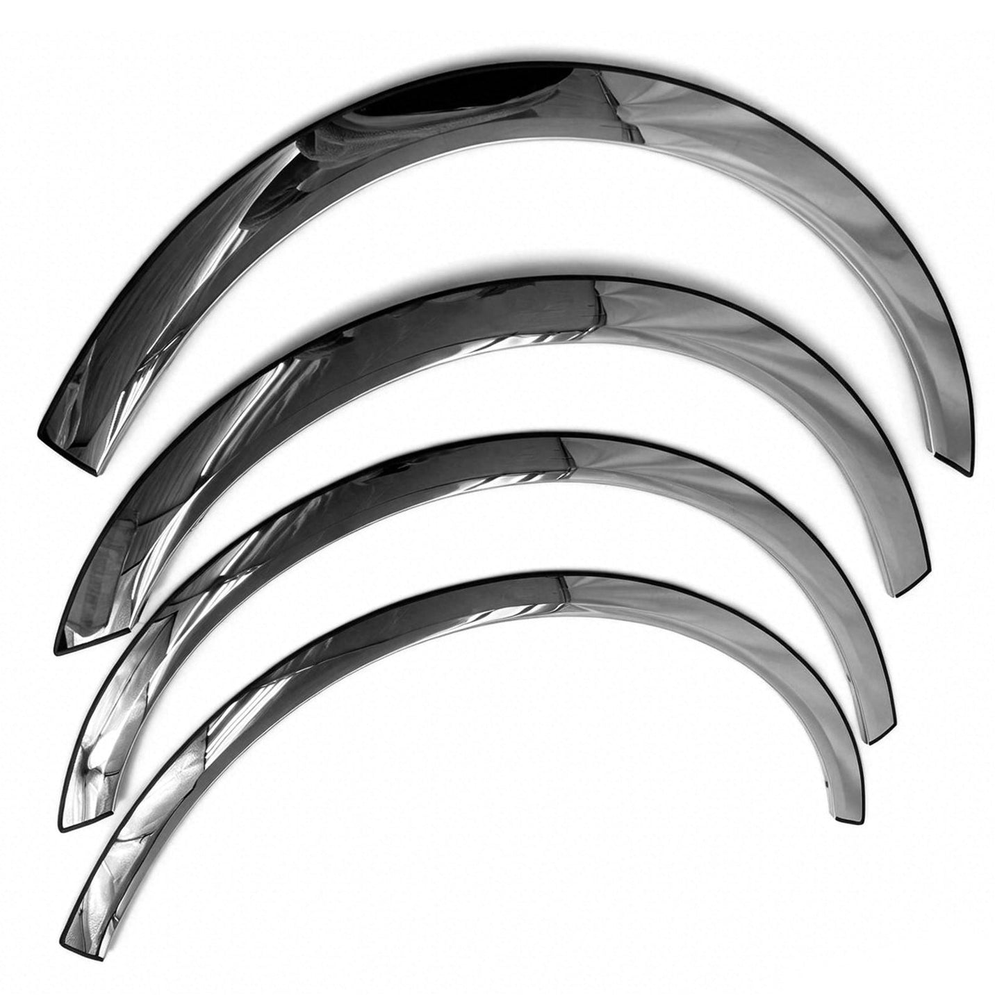 2016-2019 Chevrolet Camaro Fender Flare Stainless Steel Cover Polished