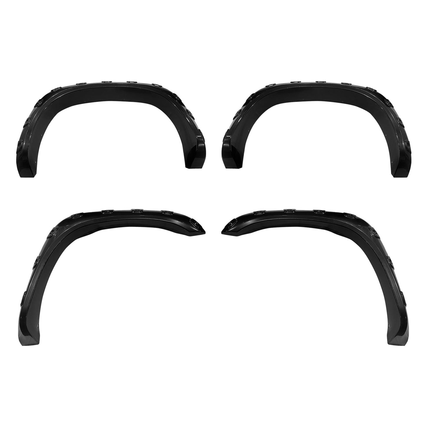 2006-2009 Dodge Ram 1500/2500/3500 Bolt Style Fender Flares Smooth ABS
