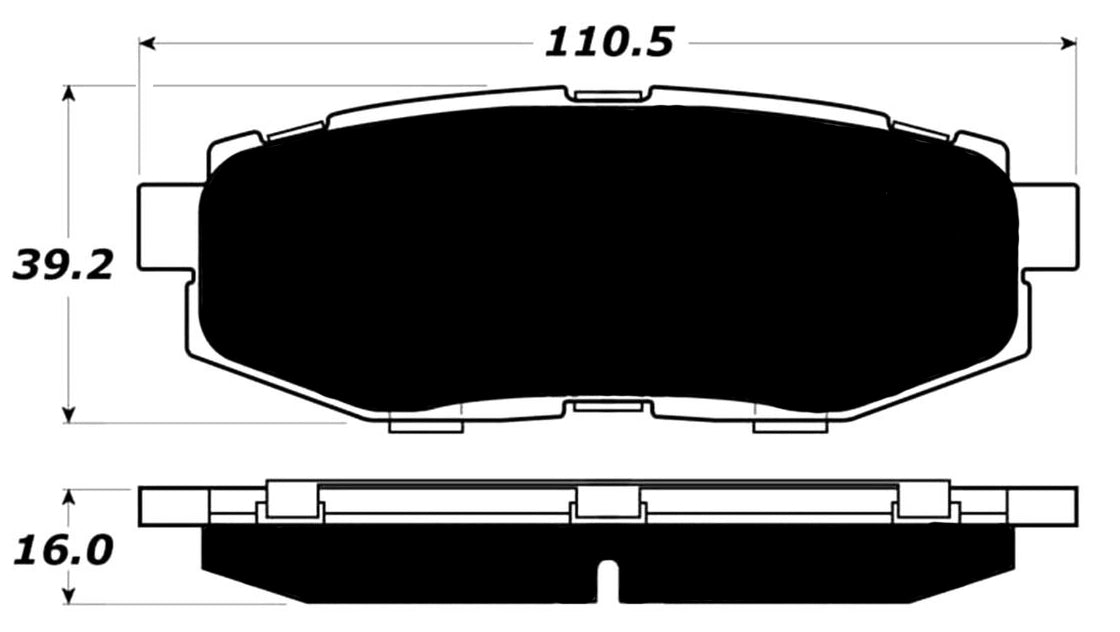 Porterfield Brake Pads for 2018 SUBARU FORESTER 2.0L