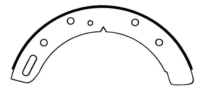 Porterfield Brake Shoes for 1972 TRIUMPH TR 6