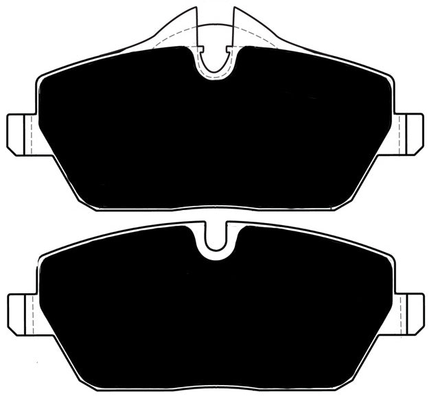 Porterfield Brake Pads for 2009 MINI Cooper