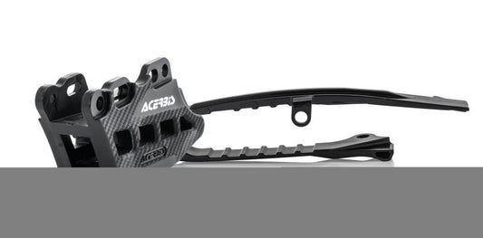 Acerbis 18+ Suzuki RMZ250/ RMZ450 Chain Guide/Slider Kit 2.0 - Black 2686630001