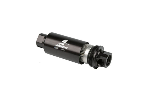 Aeromotive Dual Outlet Oil/Fuel Filter, ORB-10